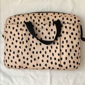 Kate spade flamingo dot laptop bag.